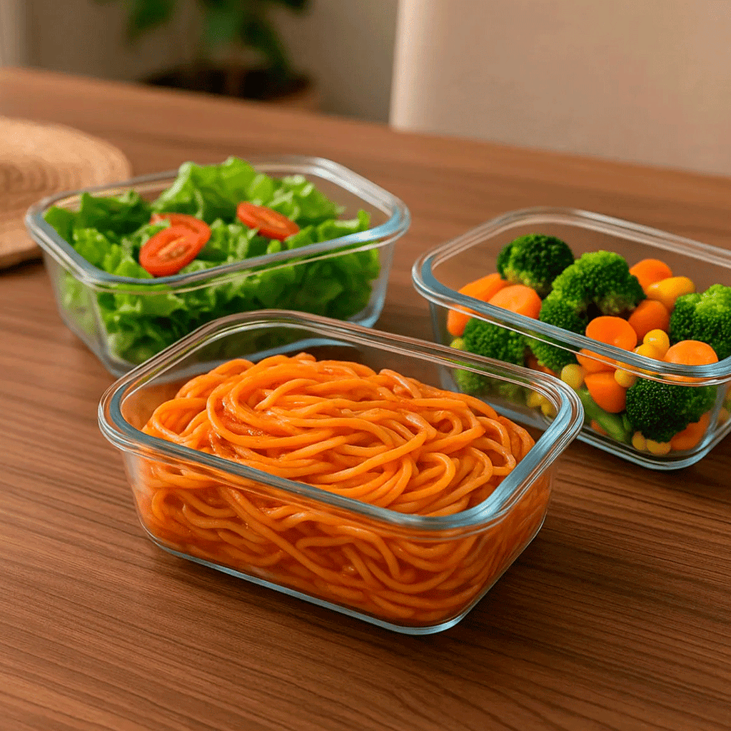 Conjunto de 25 Recipientes de Vidrio Herméticos 640 ml con 4 Trabas Aura | ¡Oferta Imperdible!