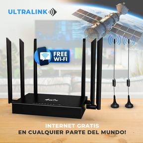 Router de Wifi Gratis UltraLink | Internet 5G Ilimitada