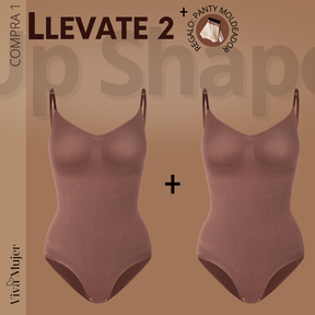 [Llevá 2, Pagá 1] Body Moldeador Up Shaper + Regalo Culotte Modelador