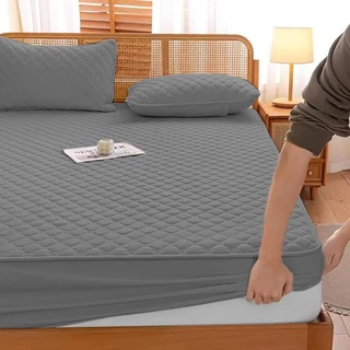 [COMPRÁ 1, LLEVÁ 3] Hydra Soft™ Juego de Cama Impermeable Premium – Sábana Ajustable + 2 Fundas
